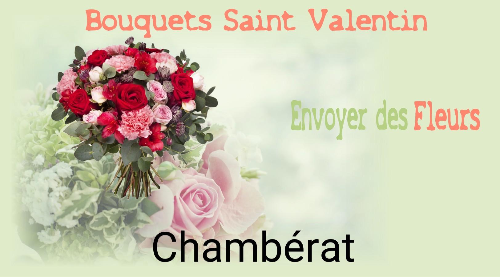 Roses de Saint-Valentin livrées à Chambérat